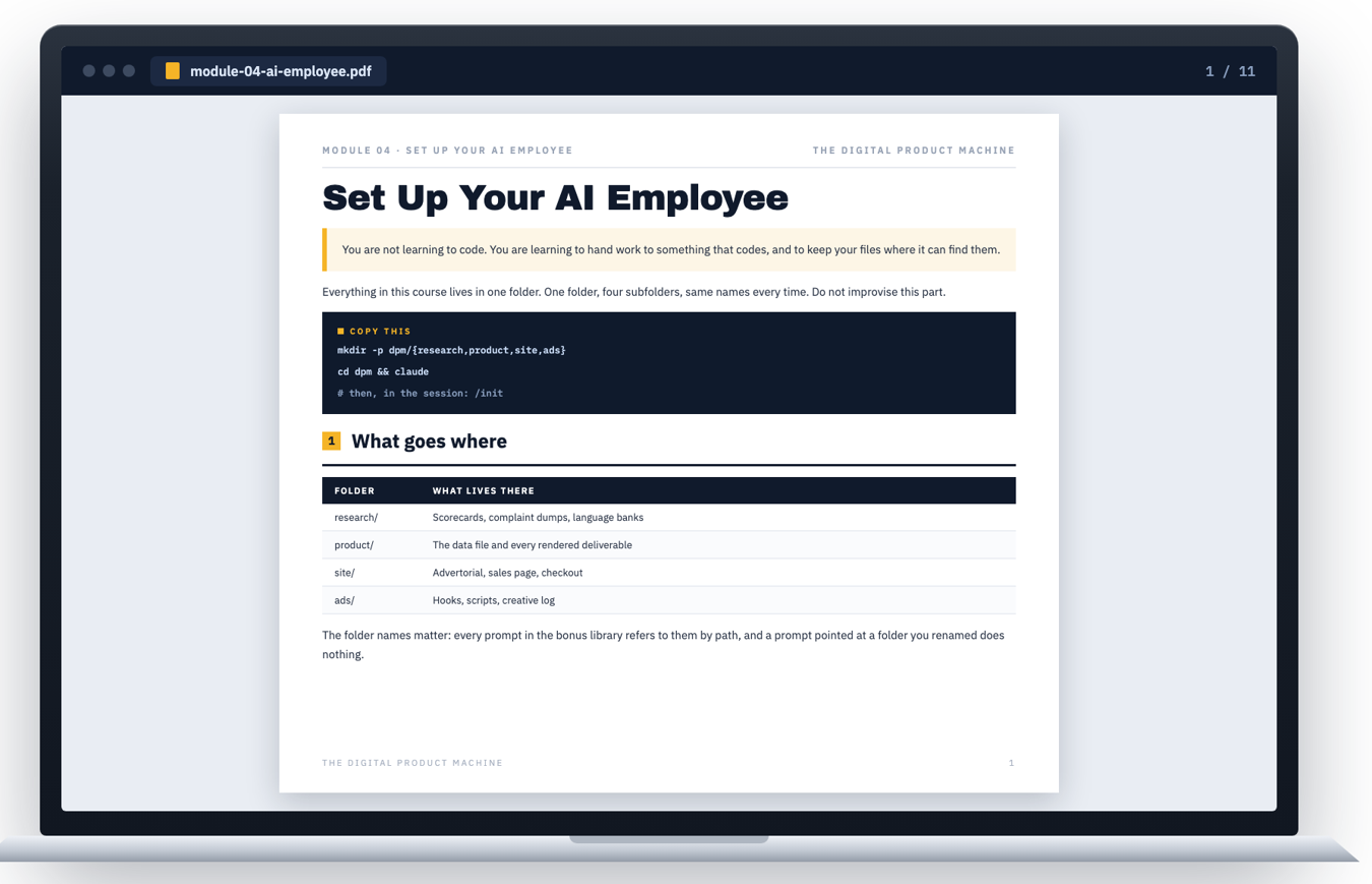 Module 4 — Set Up Your AI Employee
